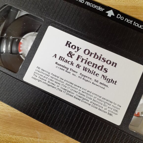 Roy Orbison and Friends A Black and White Night 1988 VHS Super Session T Bone VG - Picture 8 of 9